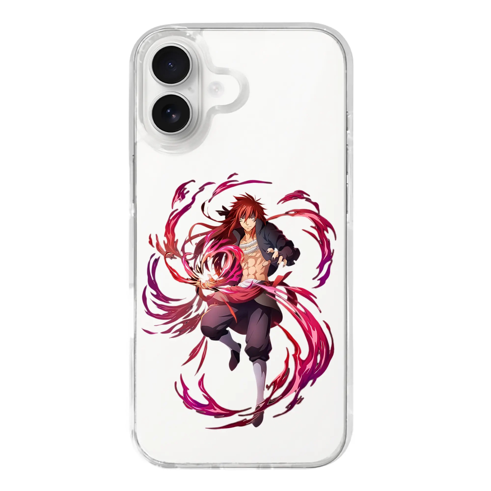 転生したらスライムだった件 グッズ,ベニマル - iPhone 17シリーズ 透明スマホケース – 薄型・耐衝撃・精密フィット保護カバー